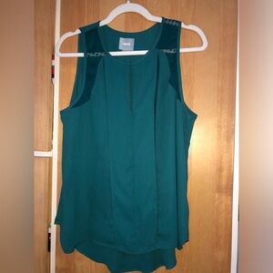 Maeve Teal Sleeveless Blouse